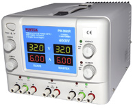 PW-3063R ( 32V/6A x 2 + 5V/3A ; 3 digits + 4 display )